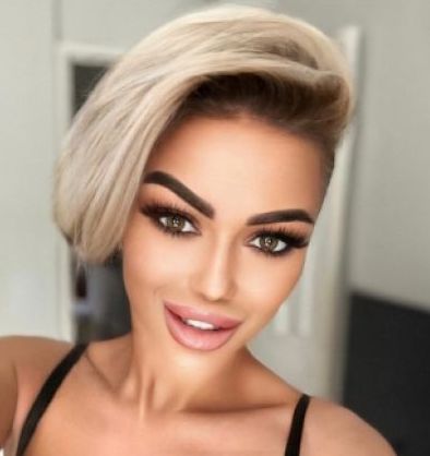 A sexy blonde escort